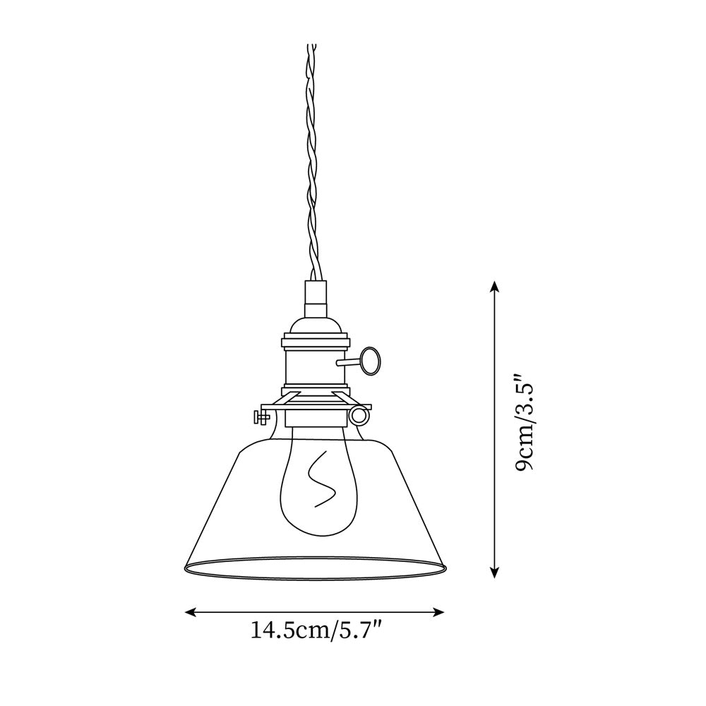 Lampada a sospensione Dolino