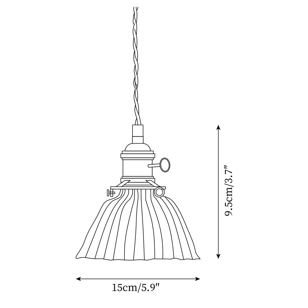 Lampada a sospensione Dolino
