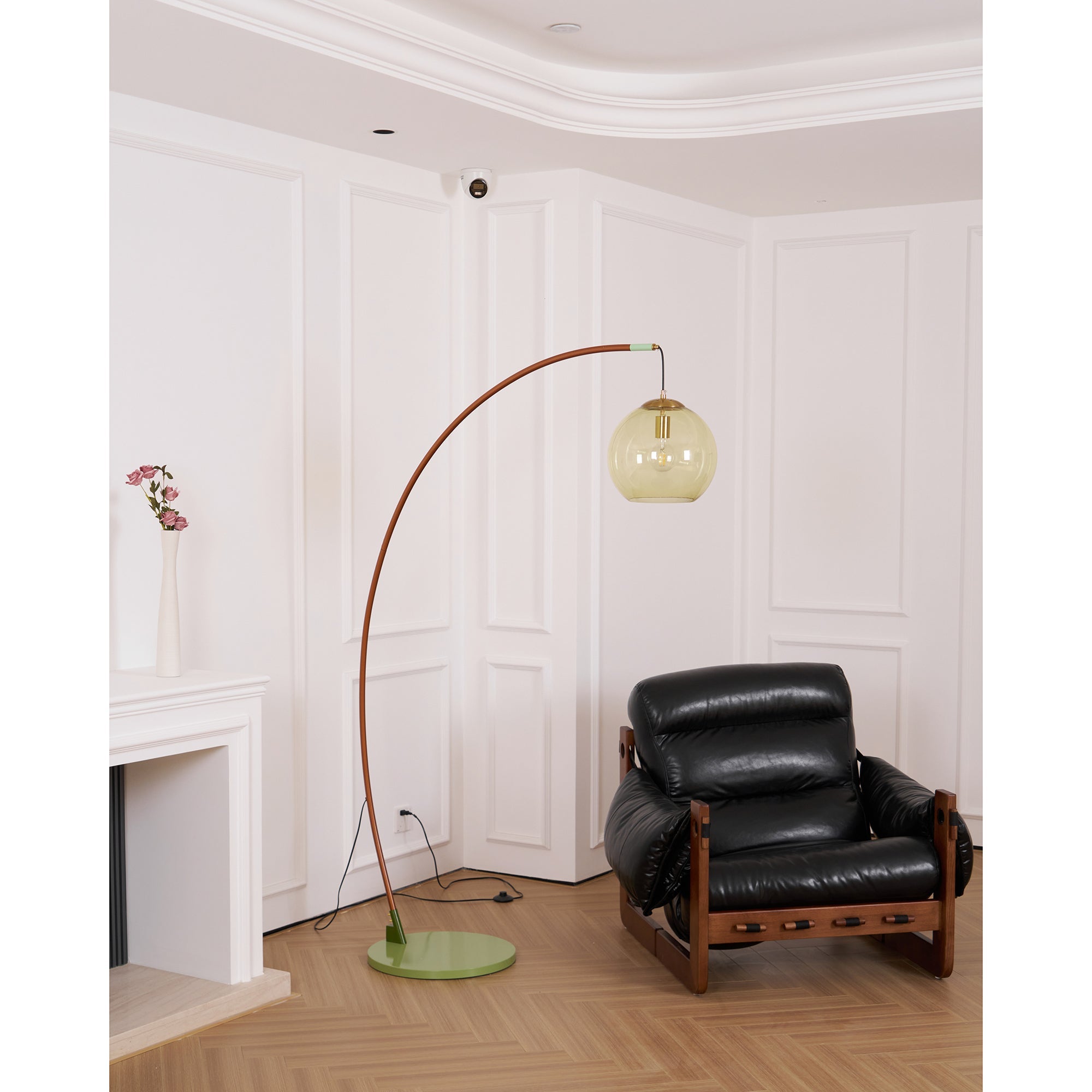 Lampada da terra ad arco Lorienca