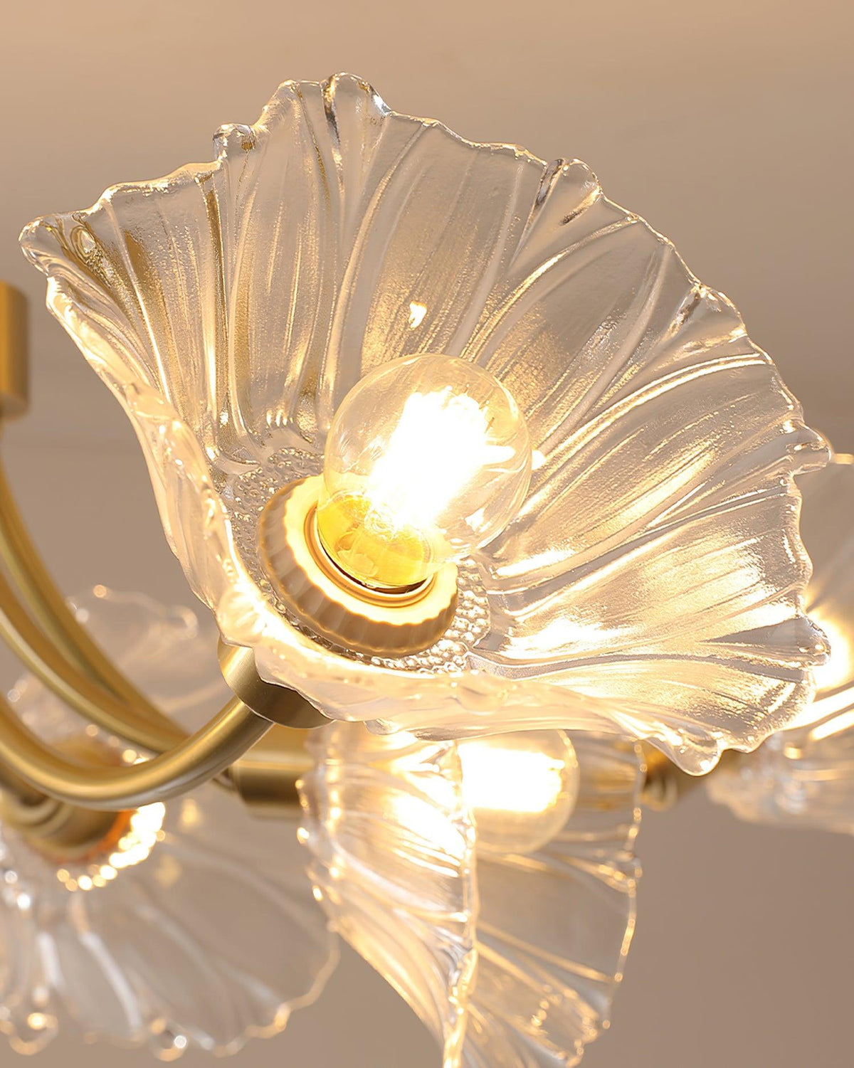 Kalin Flower Glass Ceiling Lamp – detail 16