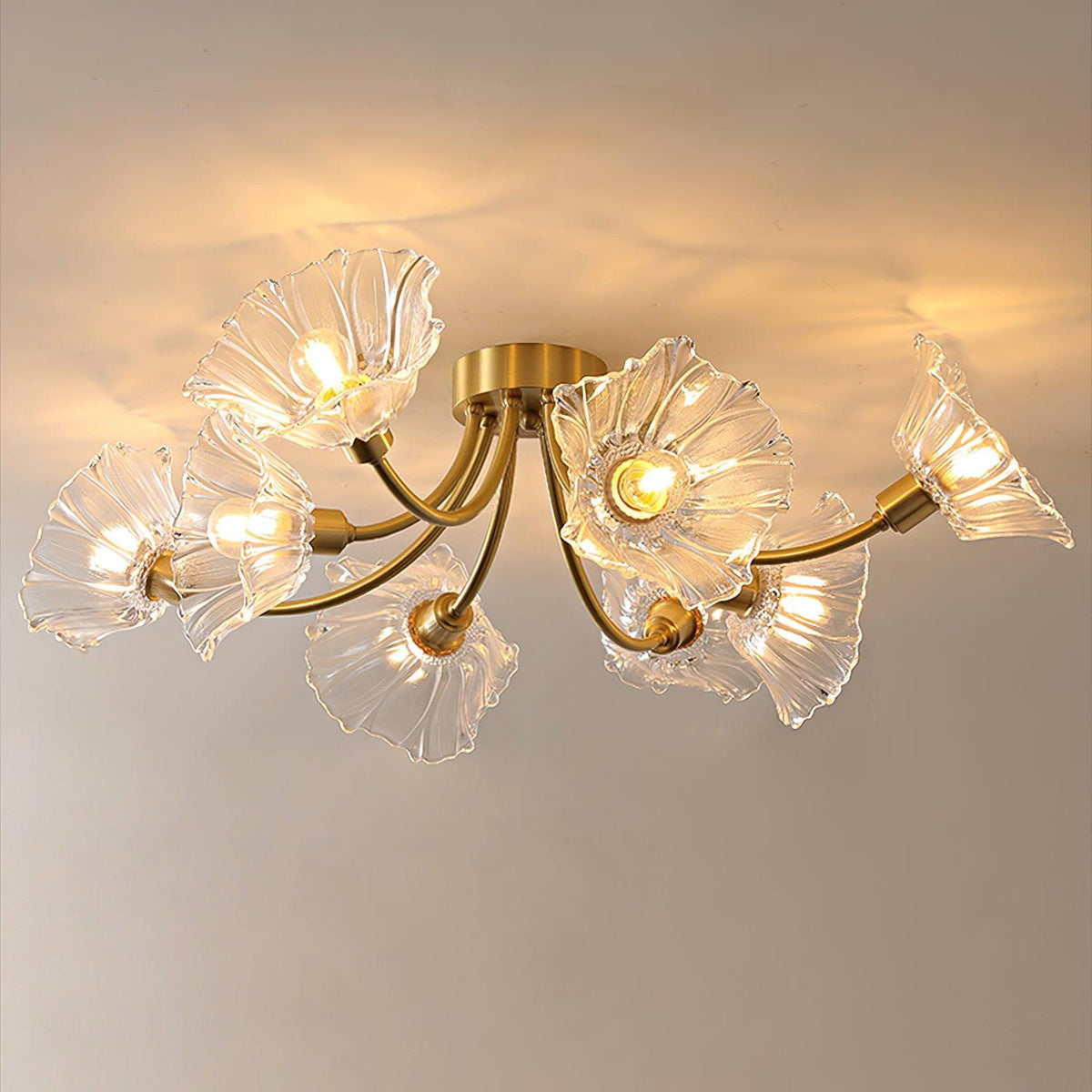 Kalin Flower Glass Ceiling Lamp – detail 18