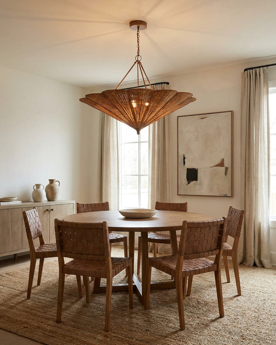 Lampadario scultoreo Silella