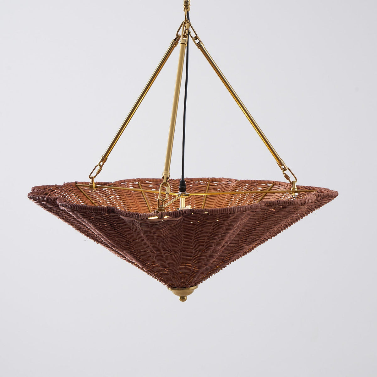 Lampadario scultoreo Silella