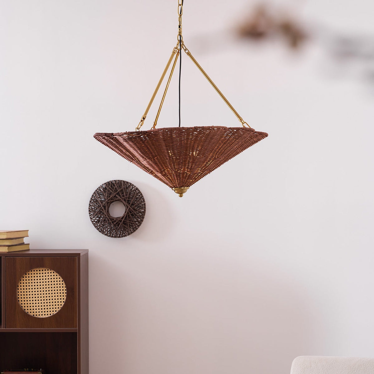 Lampadario scultoreo Silella