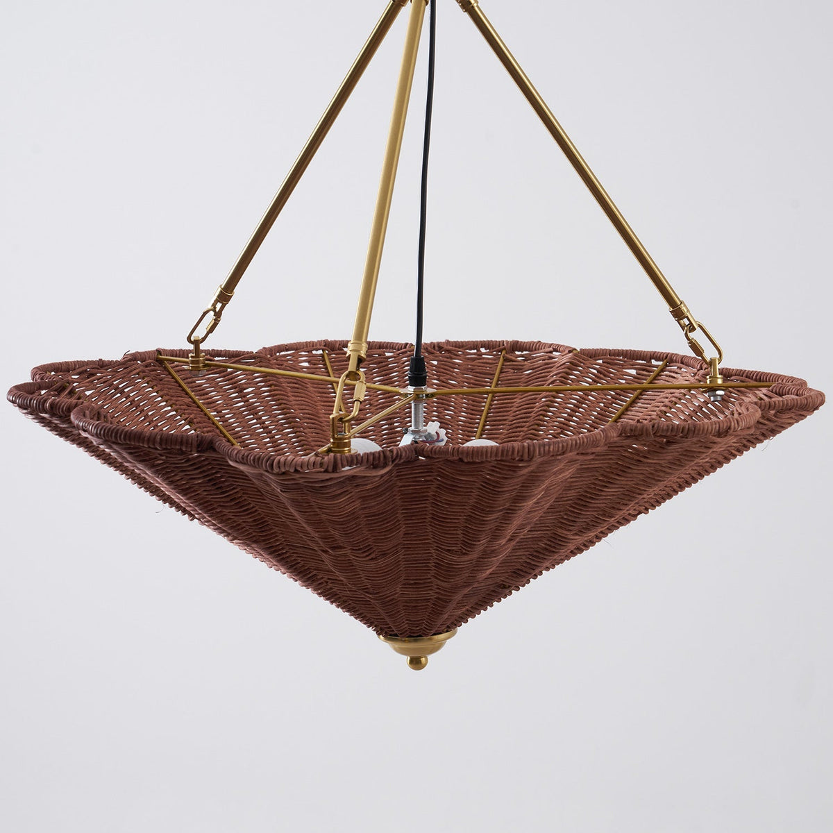 Lampadario scultoreo Silella