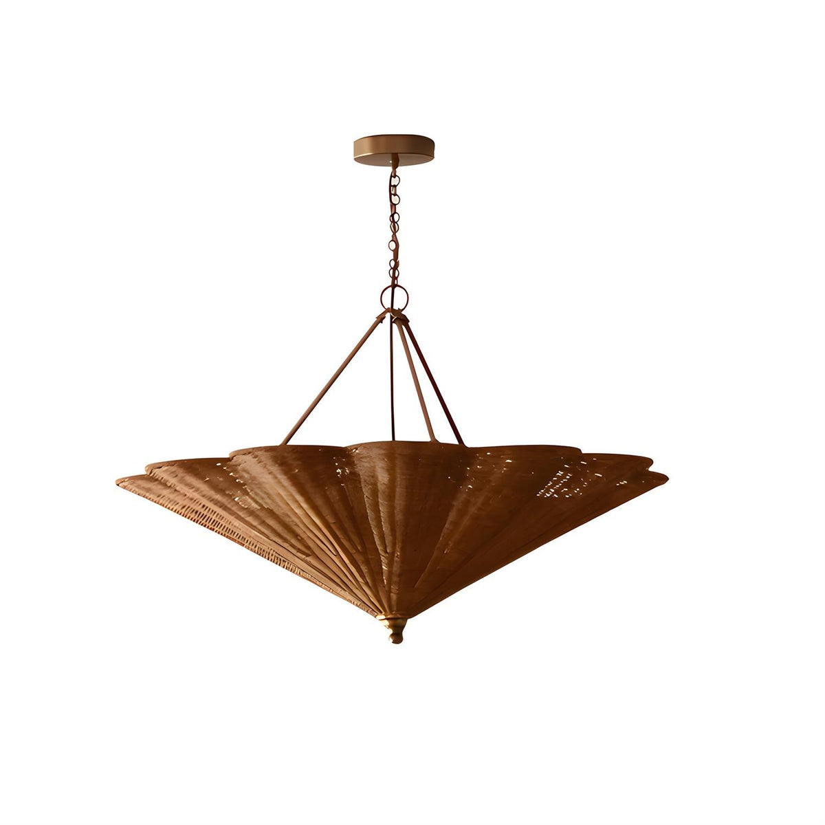 Lampadario scultoreo Silella