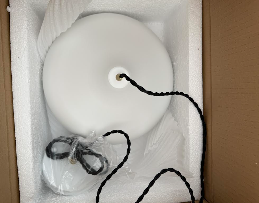 Lampada a sospensione rotonda Molisaea