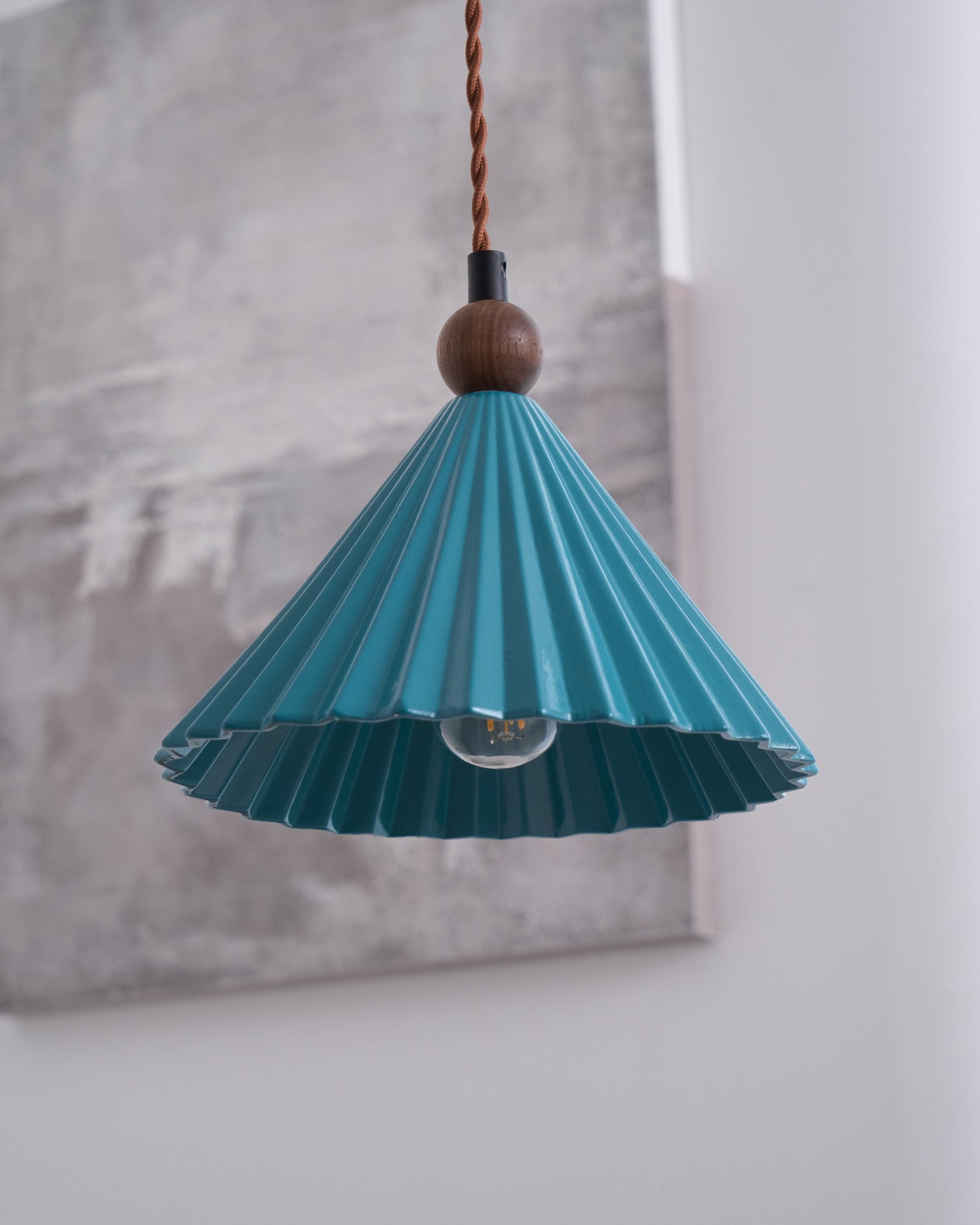 Lampada a sospensione scanalata Paoriavo