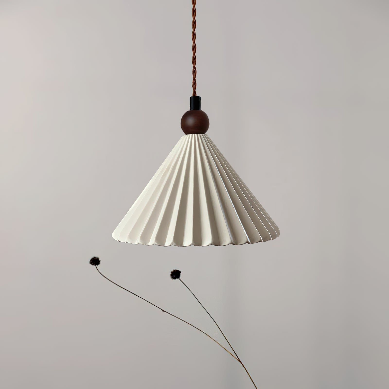Lampada a sospensione scanalata Paoriavo