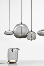 Lampada a sospensione globo Pauivo