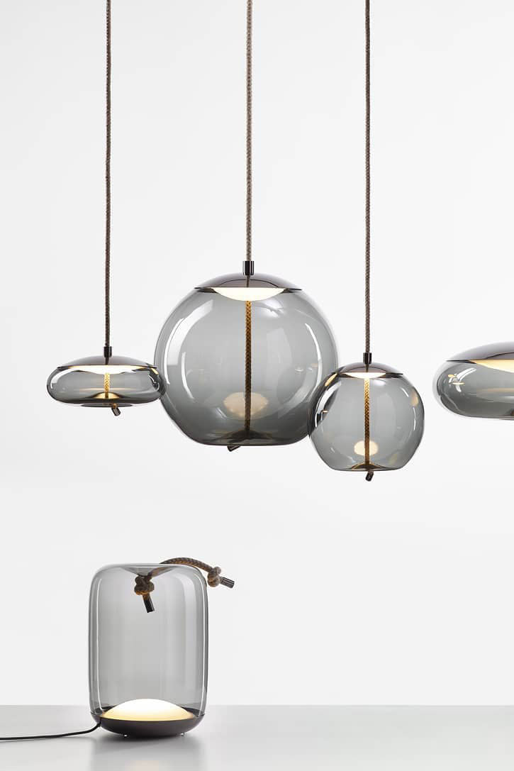 Lampada a sospensione globo Pauivo