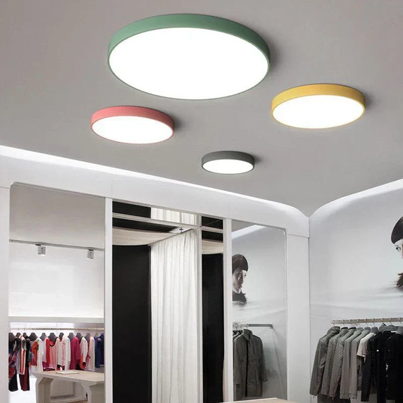 Plafoniera rotonda Lumiave