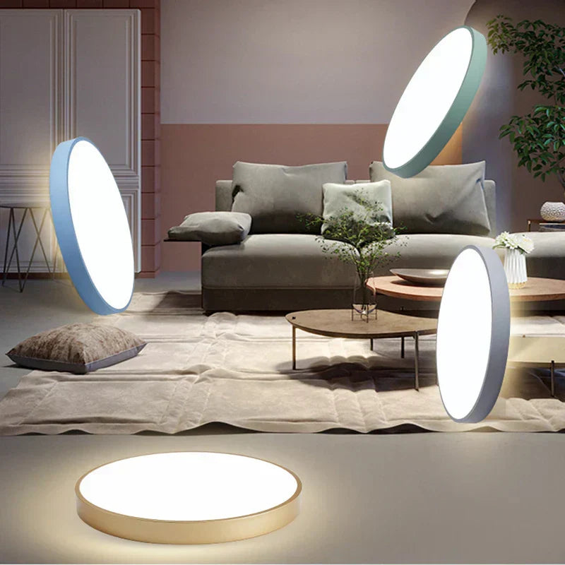 Plafoniera rotonda Lumiave