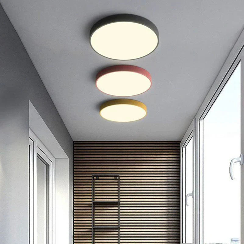 Plafoniera rotonda Lumiave