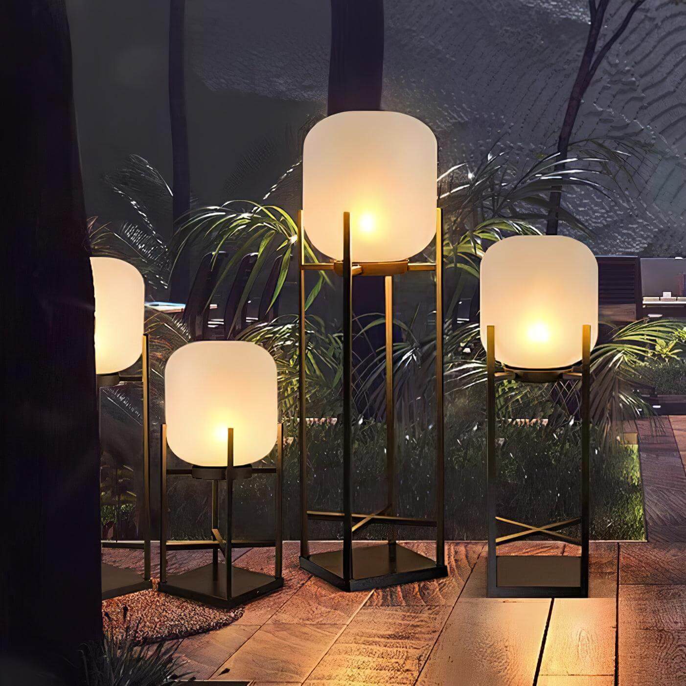 Lampada da terra da esterno Lumcora