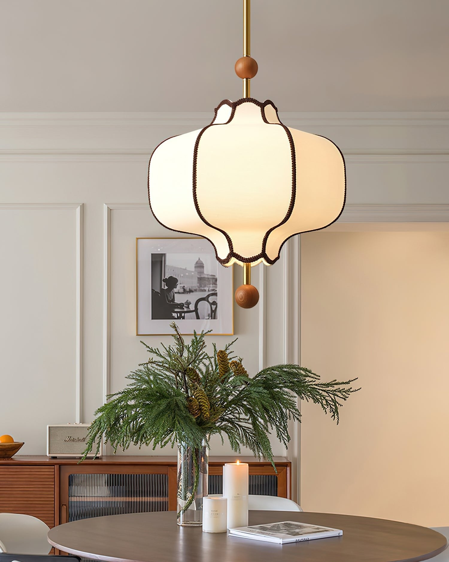 Lampada a sospensione lanterna Rouvo