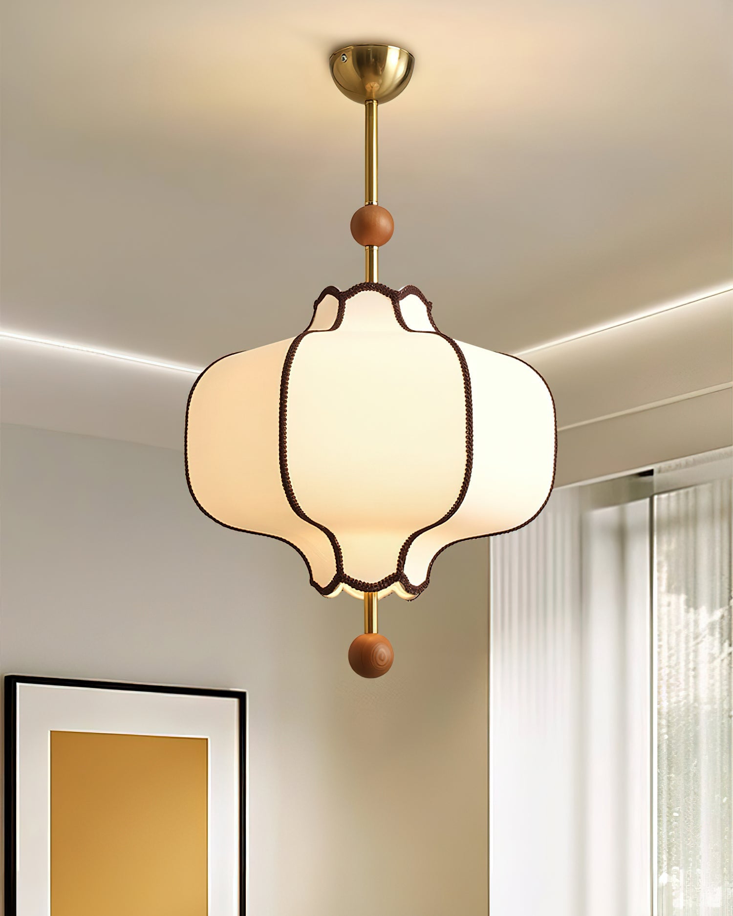 Lampada a sospensione lanterna Rouvo