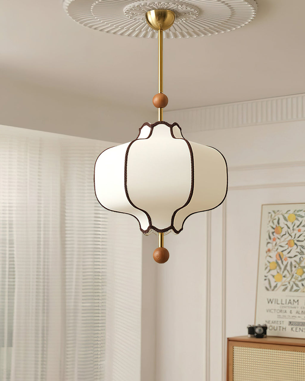 Lampada a sospensione lanterna Rouvo