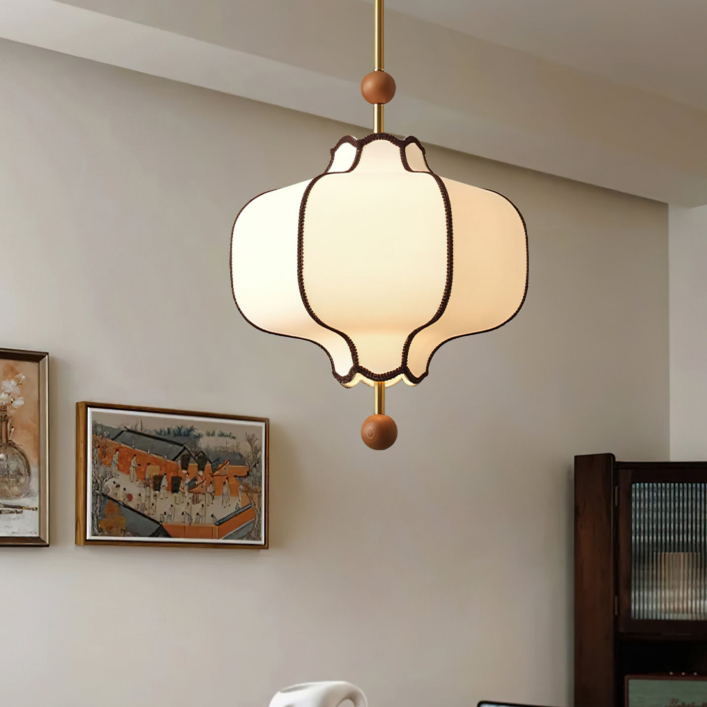 Lampada a sospensione lanterna Rouvo