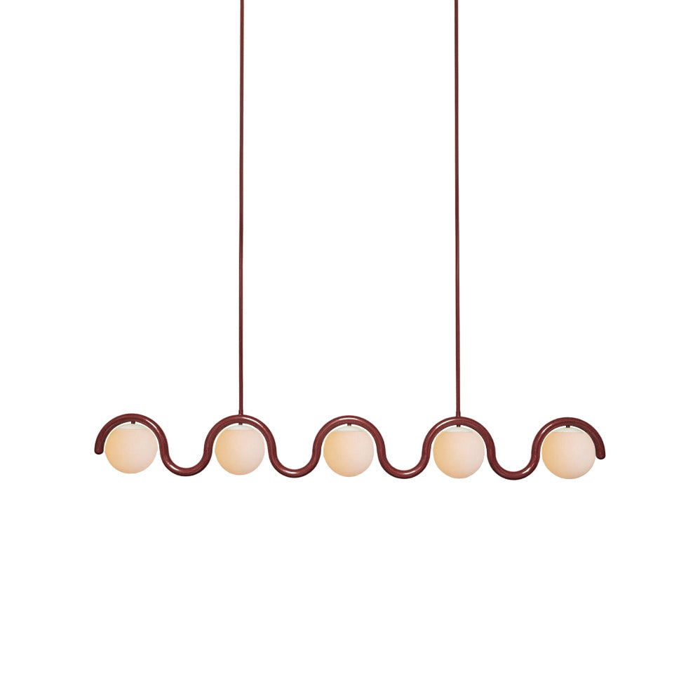 Lampadario lineare Filome