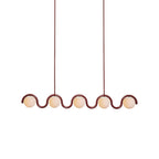 Lampadario lineare Filome