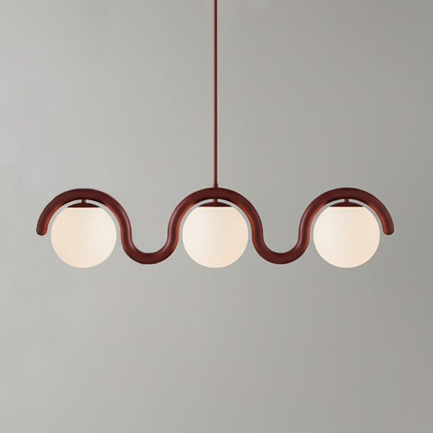 Lampadario lineare Filome