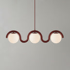 Lampadario lineare Filome