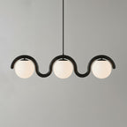 Lampadario lineare Filome