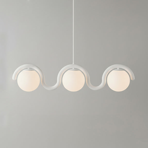 Lampadario lineare Filome
