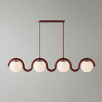 Lampadario lineare Filome