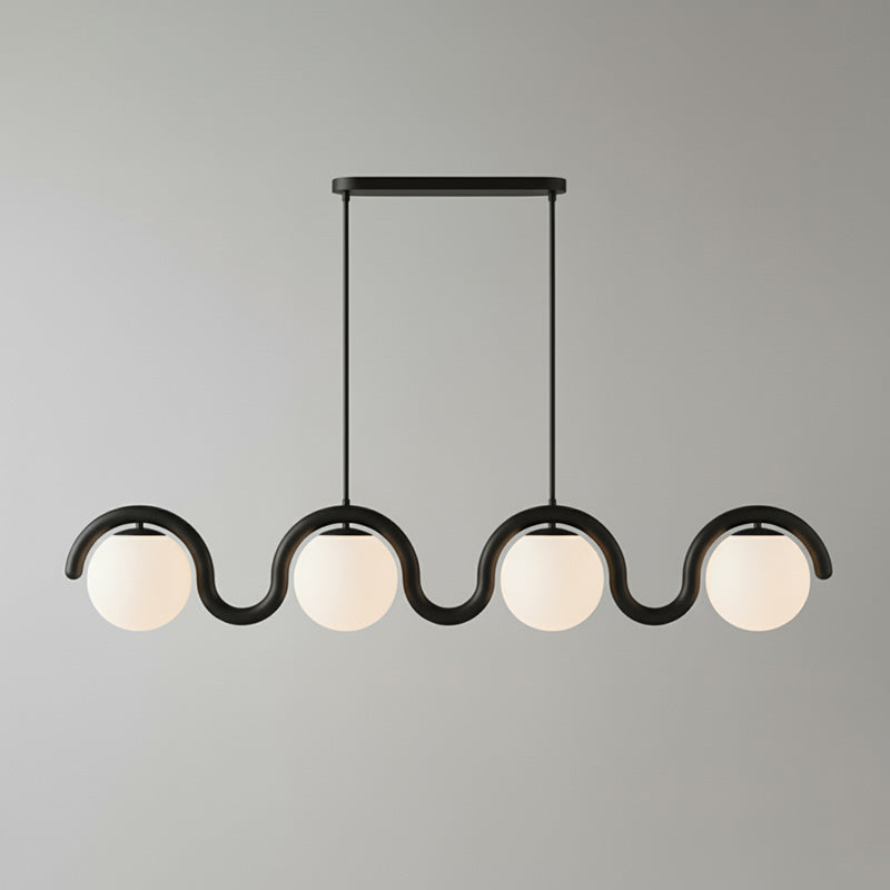 Lampadario lineare Filome