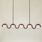 Lampadario lineare Filome