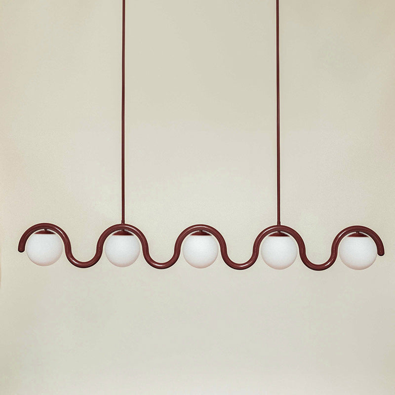 Lampadario lineare Filome