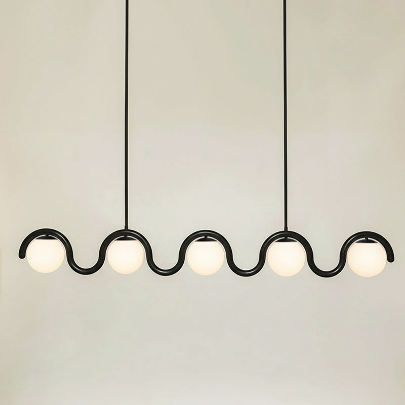 Lampadario lineare Filome