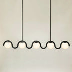 Lampadario lineare Filome