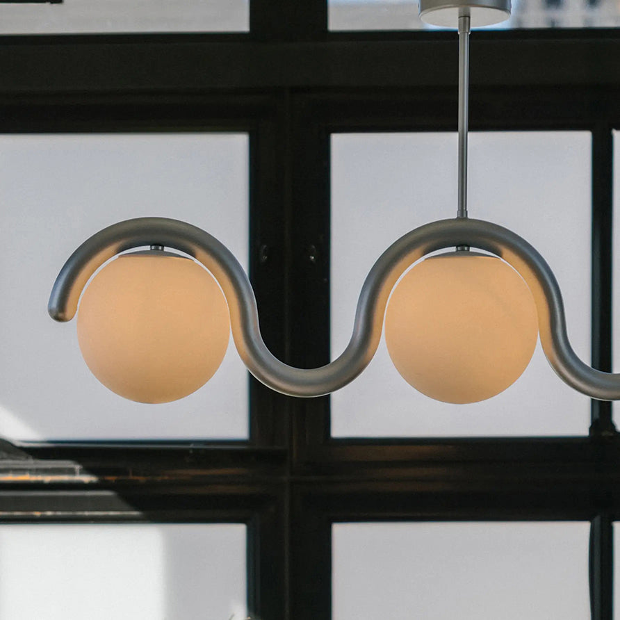 Lampadario lineare Filome