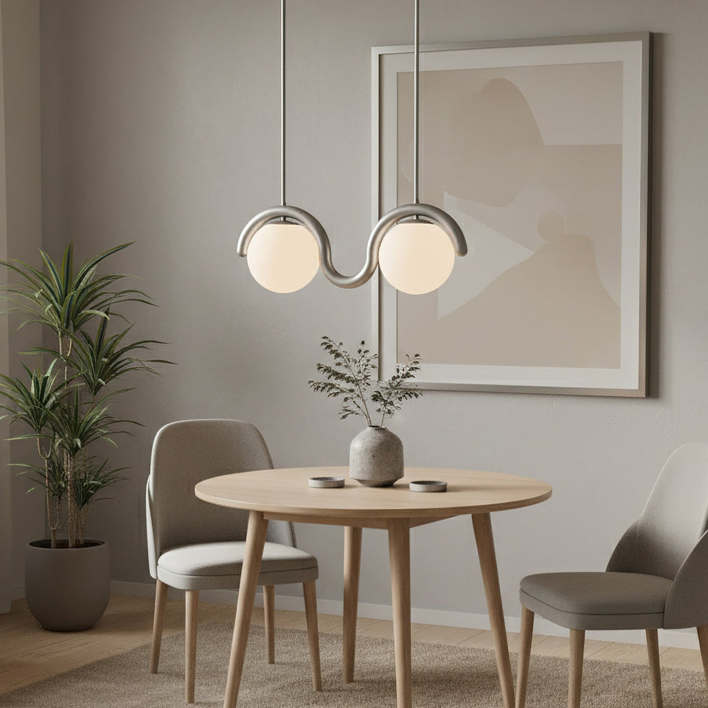 Lampadario lineare Filome