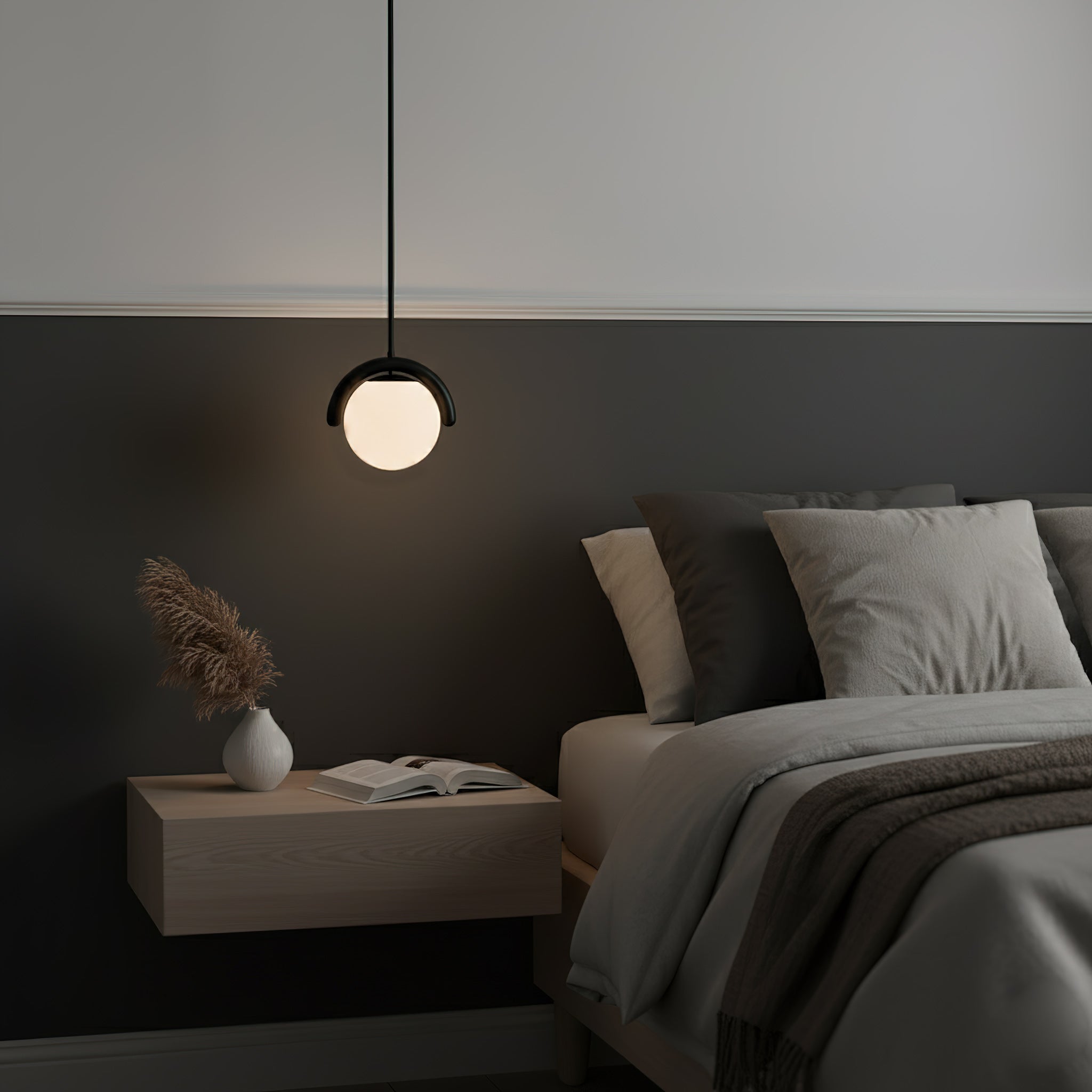 Lampadario lineare Filome