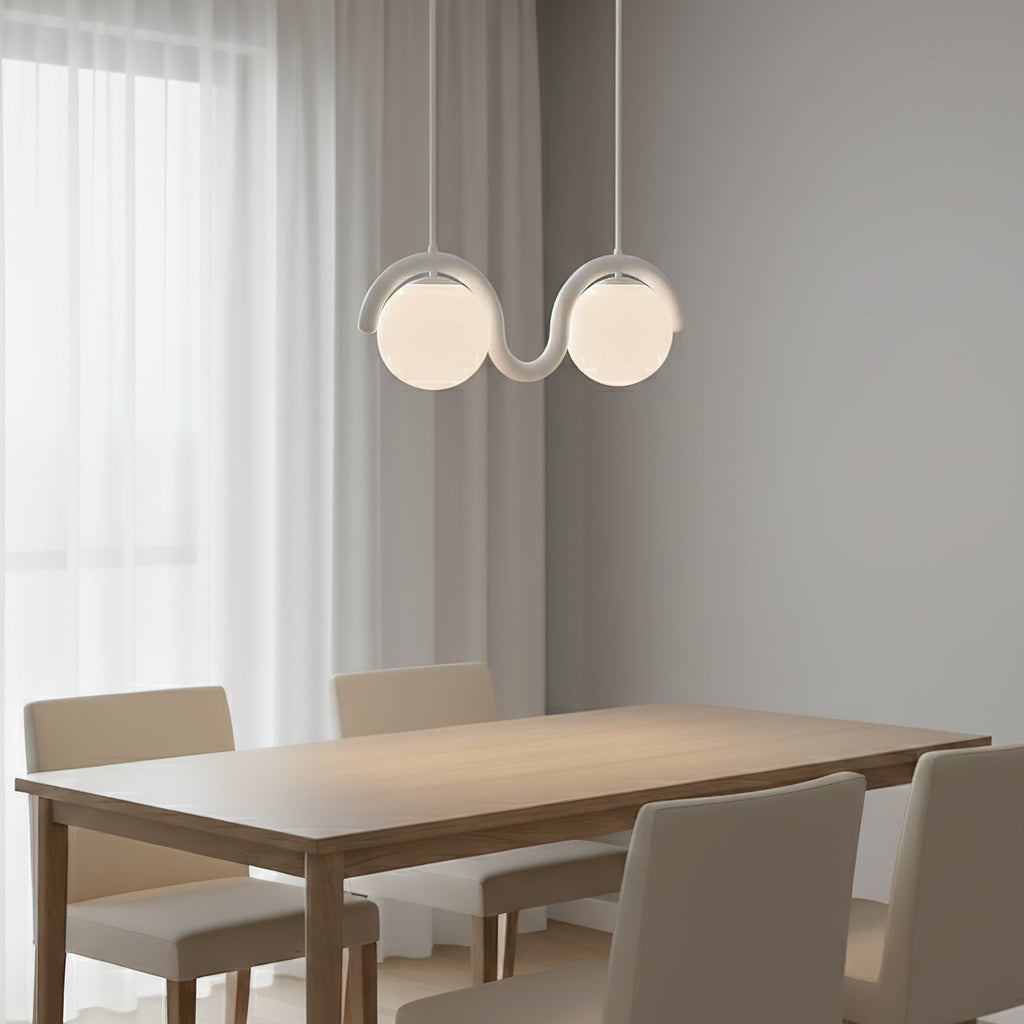 Lampadario lineare Filome