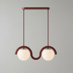Lampadario lineare Filome