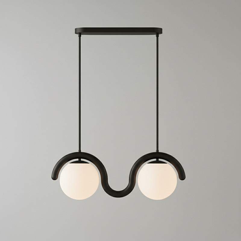 Lampadario lineare Filome