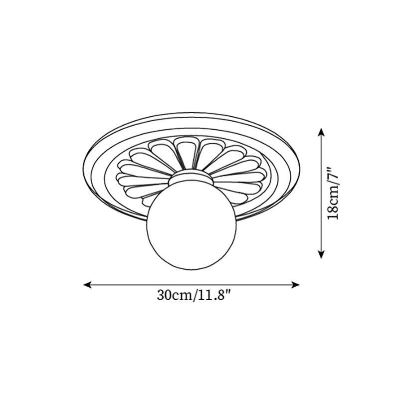Plafoniera Elanoetta