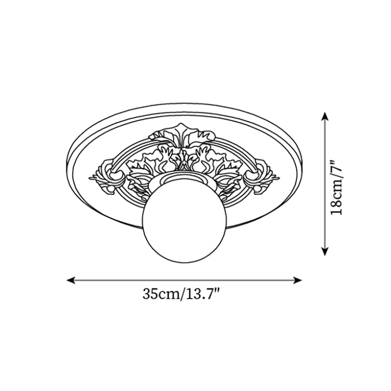 Plafoniera Elanoetta