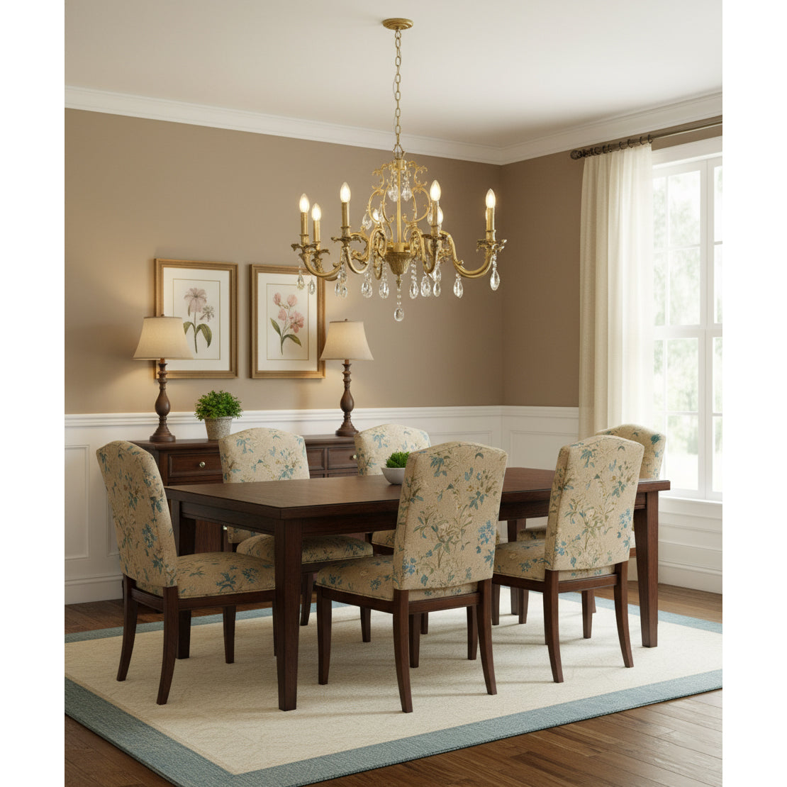 Lampadario classico Feneli