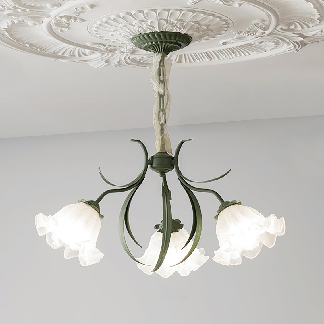 Lily of the Valley Flower Chandelier – detail 23