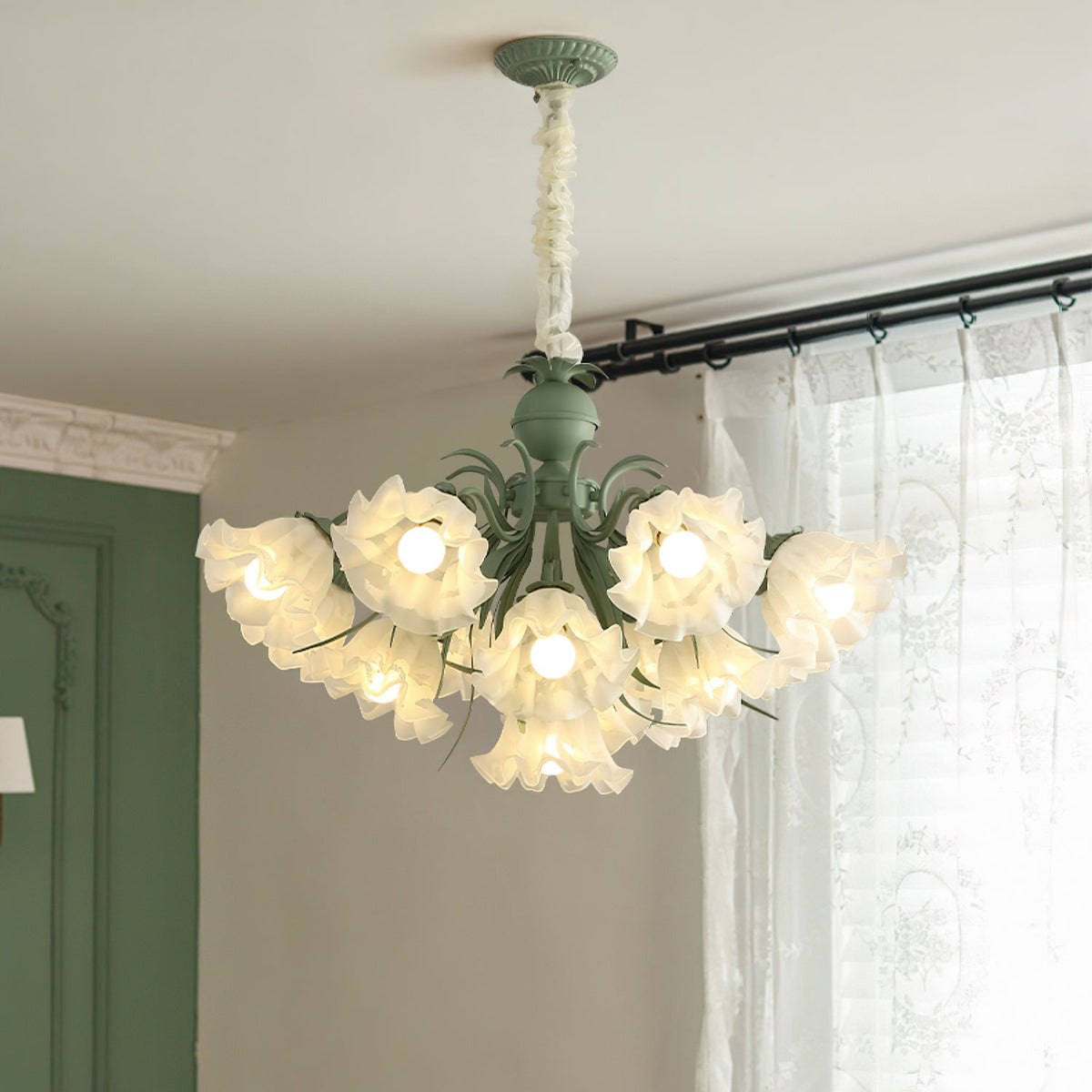 Lily of the Valley Flower Chandelier – detail 16