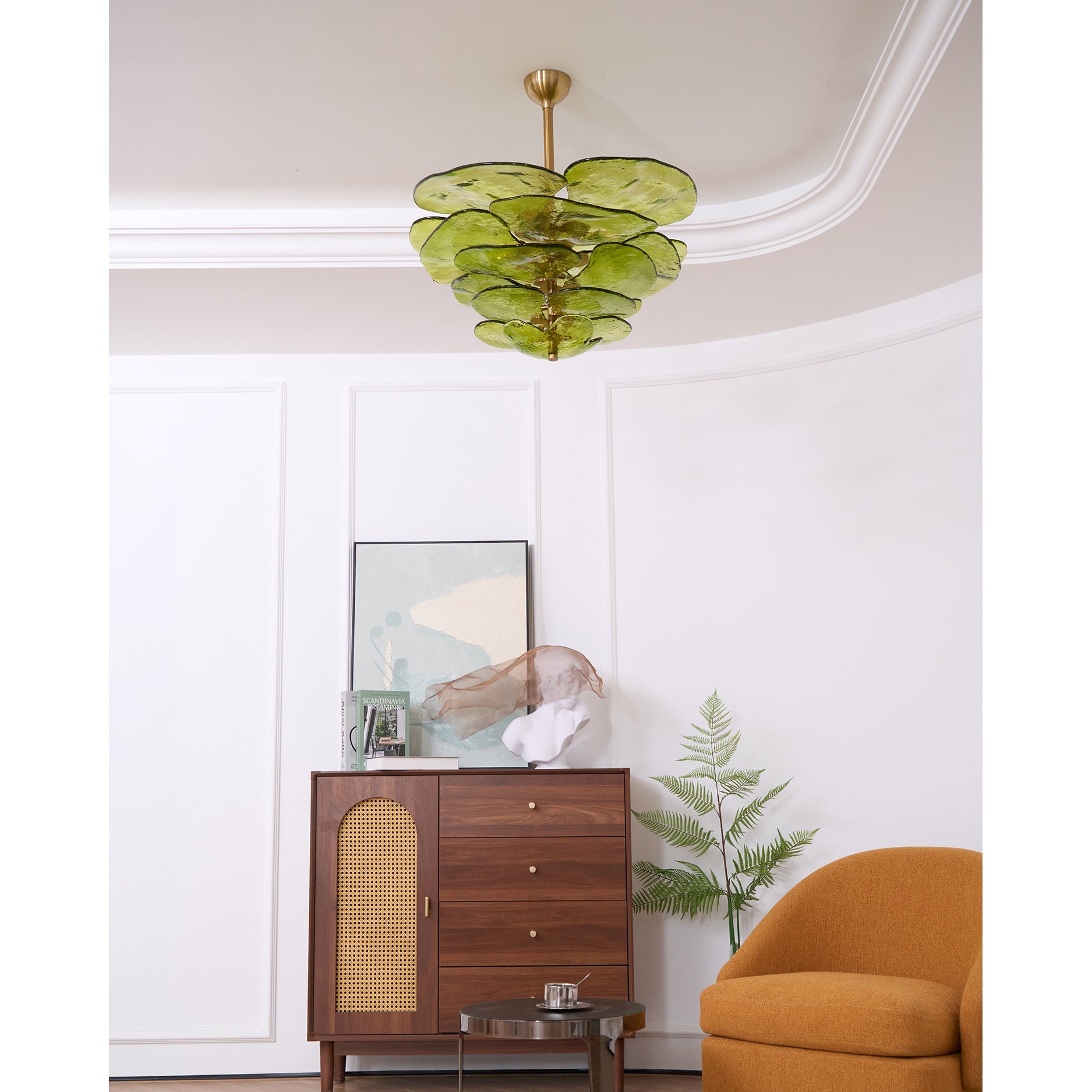 Lampadario a cascata Velenessa