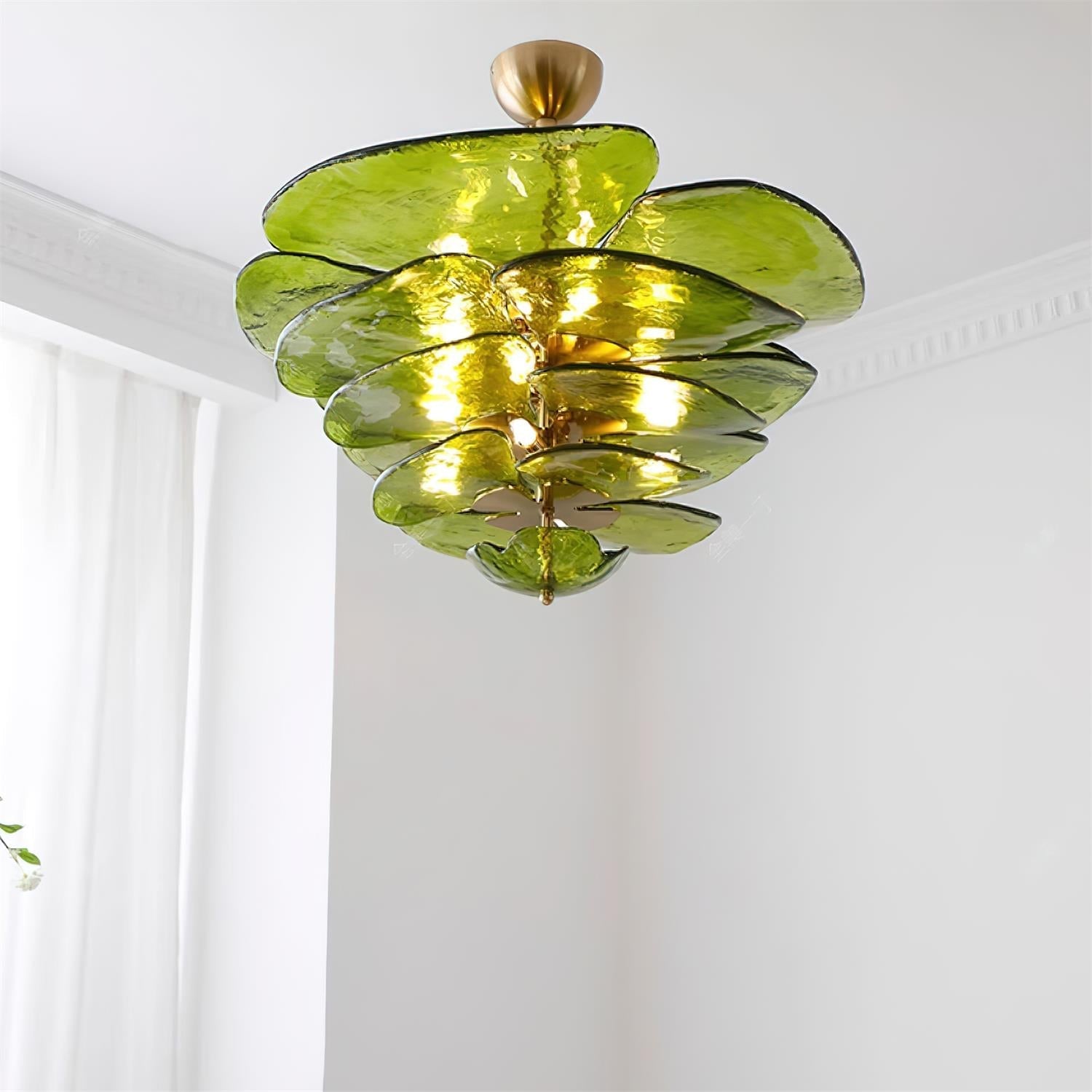 Lampadario a cascata Velenessa