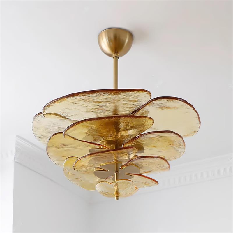Lampadario a cascata Velenessa