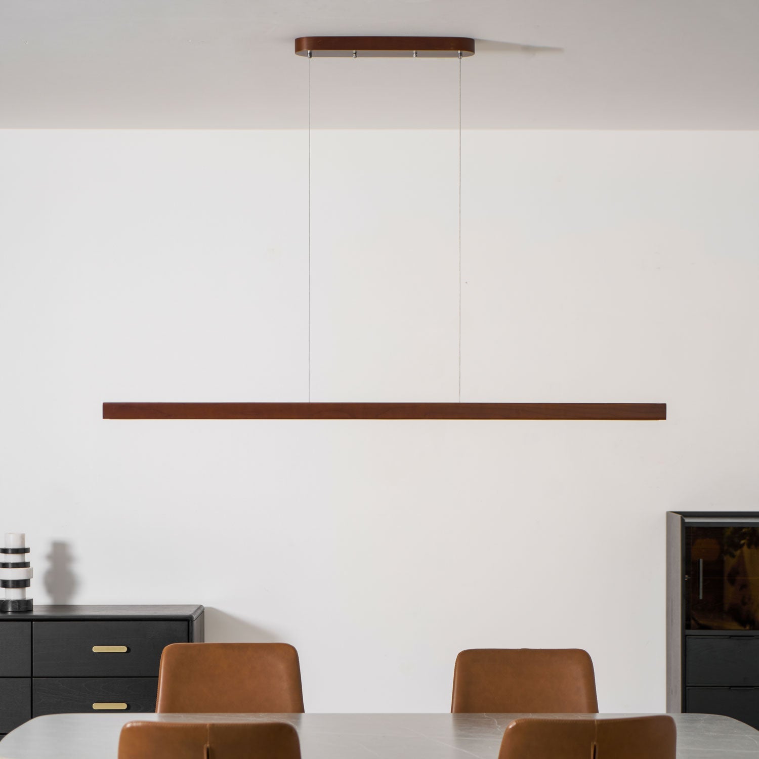 Lampada a sospensione lineare Lioriiro